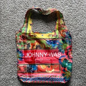 Johnny Was Multicolor Floral Tote